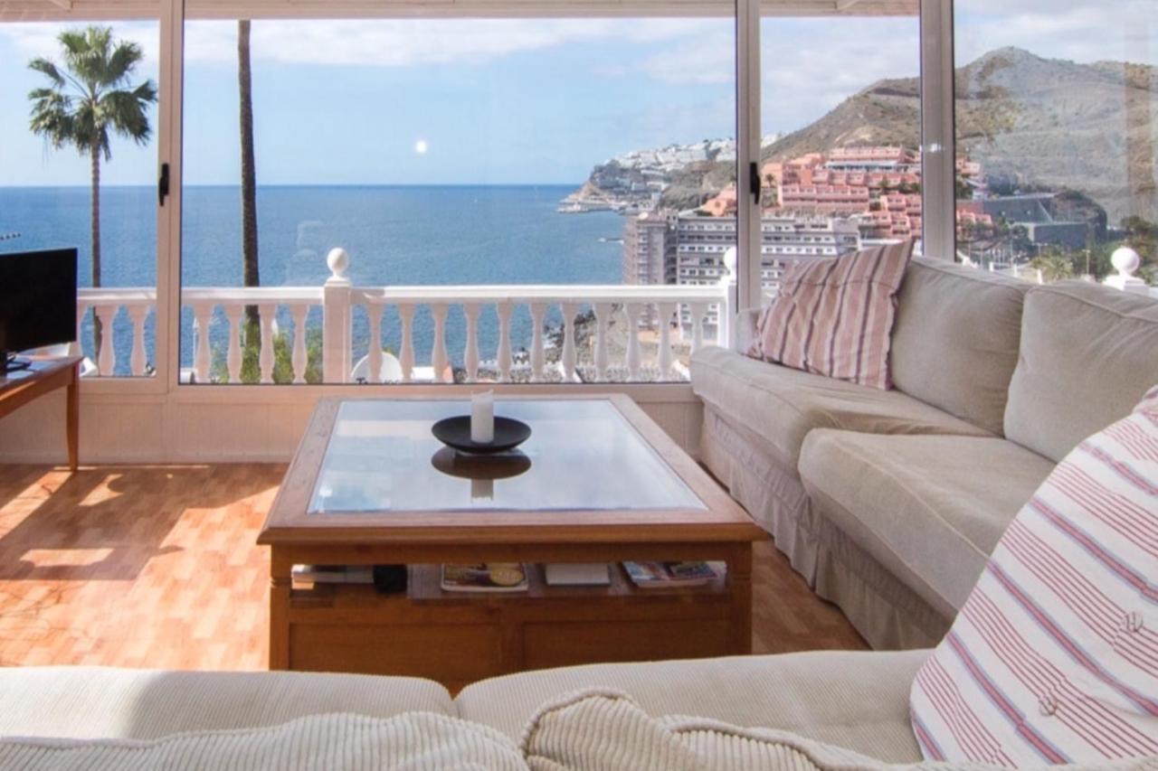 Sunset Balcony With Ocean Views Villa Mogán Екстериор снимка