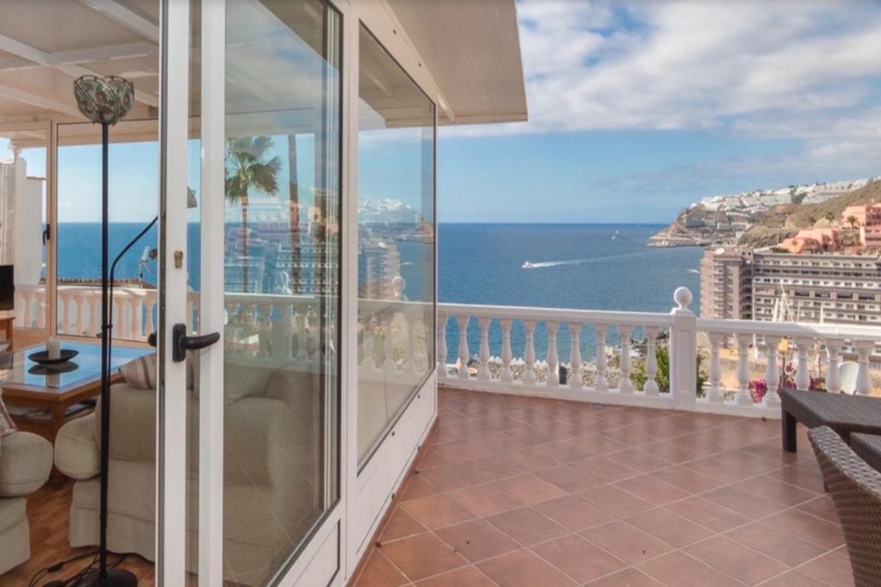 Sunset Balcony With Ocean Views Villa Mogán Екстериор снимка